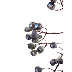 Sztuczny kwiat Gałazka Jagody 75cm Blue Berry